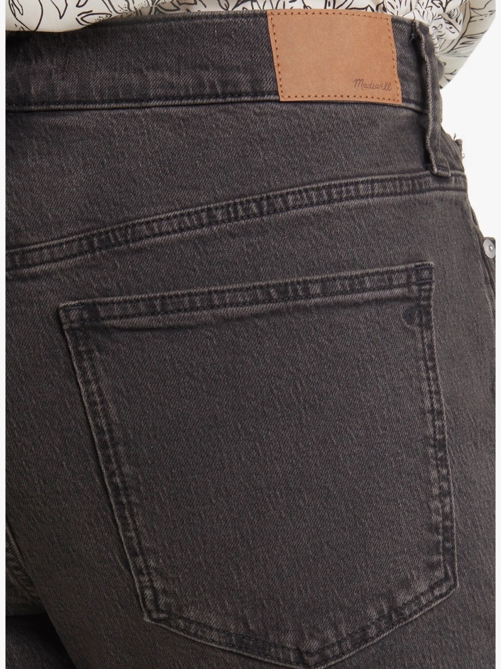 Madewell The Perfect Vintage High-Rise Straight Leg Denim Jeans Women’s Size 31
